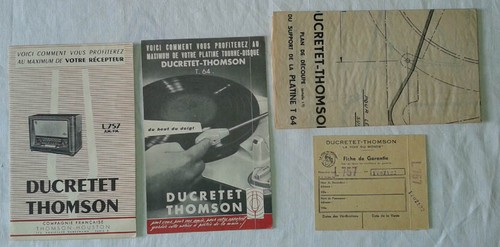Notices emploi ducretet - notices, d'emploi