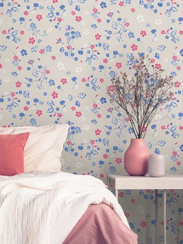 Papier peint avec motif - peint,