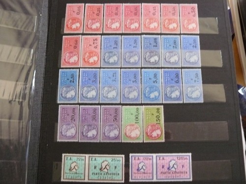 Timbres fiscaux lot neufs - timbres,