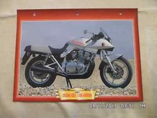 CARTE FICHE MOTO SUZUKI GSX 1100 KATANA 1981