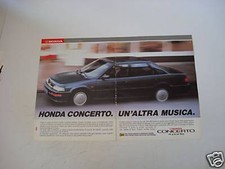 advertising advertising advertising 1990 HONDA CONCERT 4 DOOR