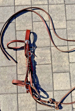 Bitless Bridle Western Leather