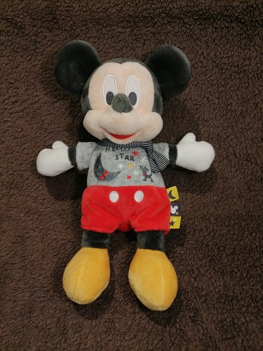 Doudou peluche mickey - peluche,