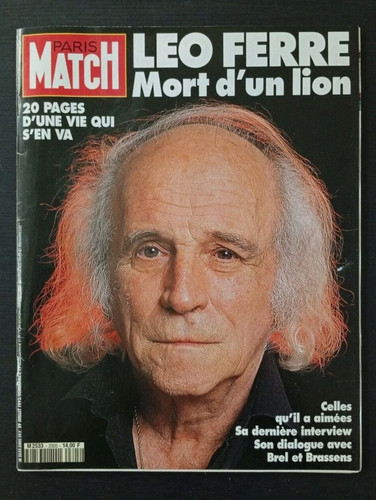 Paris match 2305 léo - match, n°2305