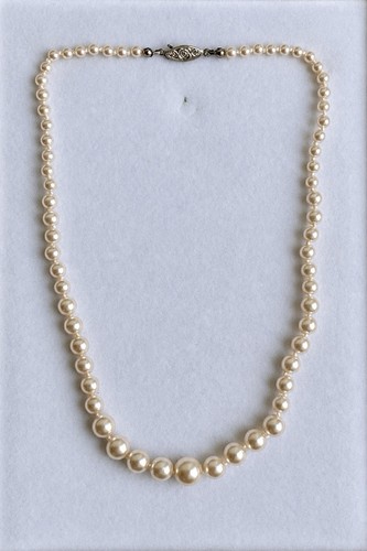 Collier vintage perles - vintage,