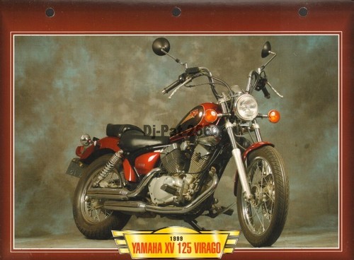 Fiche moto yamaha xv 125 - fiche, :