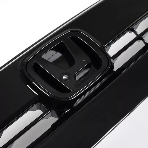 Black mesh grille - black,