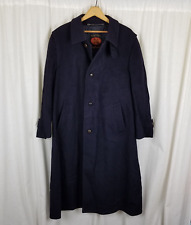Vintage Salko Alpaca Overcoat Loden Tirol Polo Coat Peacoat Mens size 48 US 38