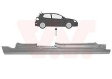 VAN WEZEL Bas de caisse Bas De Caisse 5863104 droit pour VW GOLF VI (5K1)