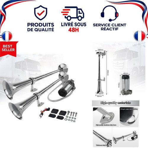 Klaxon voiture 12v - 12v, 150db