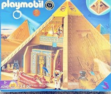 Playmobil Set #4240 / EGYPTIAN PYRAMID  Best Toy Award Winner 99.9% CMPLT W/Box