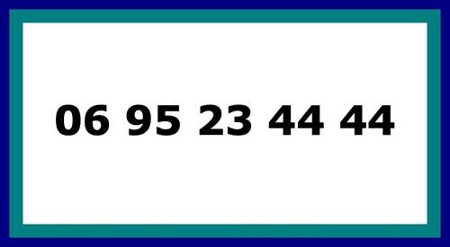 Numéro de - numÉro,