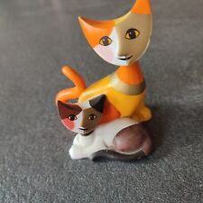 Petits chats Rosina Wachtmeister "Rodolfo e Beata" de la maison Goebel (ref 4)