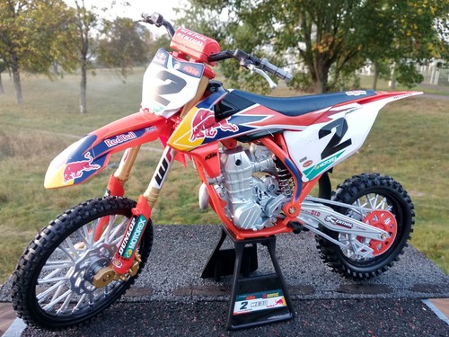 Moto cross ktm red - red, bull