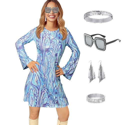 Robe disco femme - disco, femme,