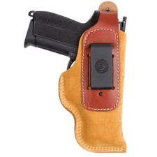 HOLSTER CUIR SOUPLE INSIDE IA325 BEIGE CAMOUFLAGE MILITAIRE RANDONNEE COMMANDO