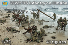 1/72 20mm WW2 Us Infantry on