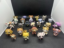 LPS, LITTLE PETSHOPS, chiens, chats, autre lot  25 figurines Petshop