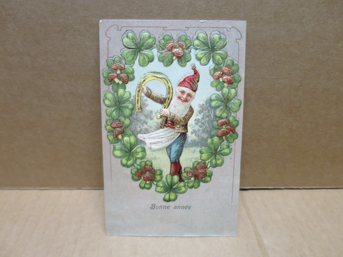 Bonne annee carte fantaisie - carte,