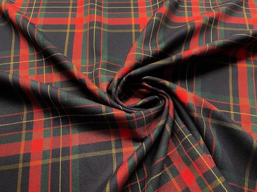Tissu tartan écossais - tartan, À