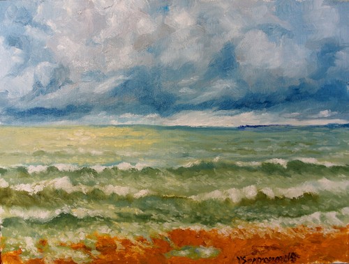 Tableau toile peinture - , à