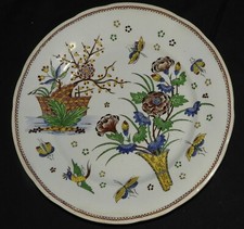 Horn of Plenty / Signed BFK Boch & KERAMIS BROTHERS Decor Plate