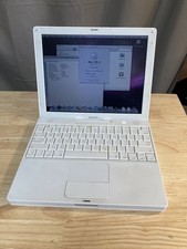 Apple iBook G4 12-inch 1.33GHz 768MB RAM 40GB HDD OSX 10.5 A1133 Bad Trackpad