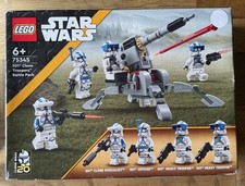 BOITE SET LEGO STAR WARS VAISSEAU 75345 501 EME CLONE TROOPERS BATTLE PACK