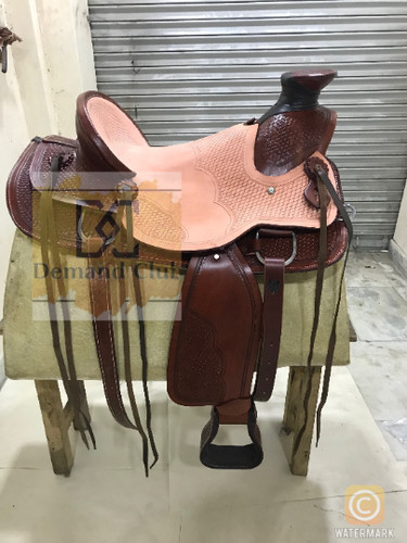 Selle western cuir wade - western,