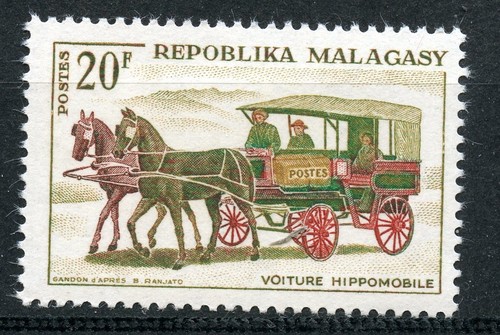 Stamp timbre de madagascar - timbre,