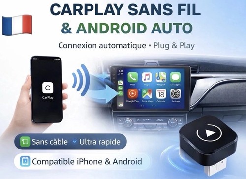 Adaptateur carplay sans fil - carplay,