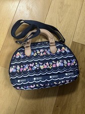 Chesty Ressport Sack Shoulder Bag 2way Blue Bird