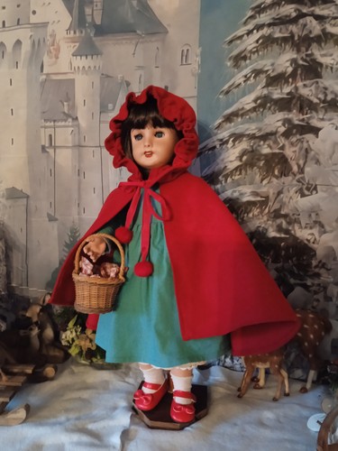 Poupée ancienne unis - poupée,
