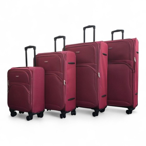 Valise souple extensible - valise, rouge