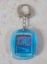 Antique Vintage SIMCA Automobilia Plastic Keychain 1960s France