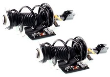 2x Jambe de Suspension Amortisseur Avant pour RENAULT CLIO III 1.6 16V GT 2010-