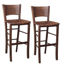 Tabourets Hauts Lucy En Bois