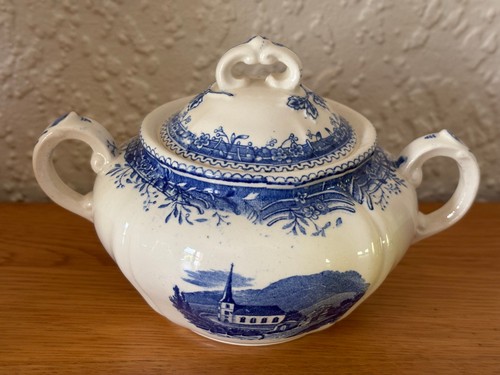 Très ancien sucrier villeroy - très,