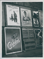 France, advertising posters, ca.1910, vintage silver print vintage silver pri