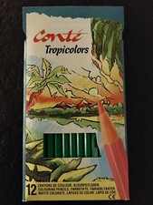 ETUI 12 CRAYONS COULEURS à la