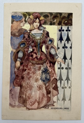 Gouache originale maquette - originale,