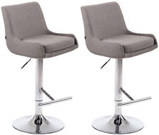 2 x Tabouret de Bar Club Tissu