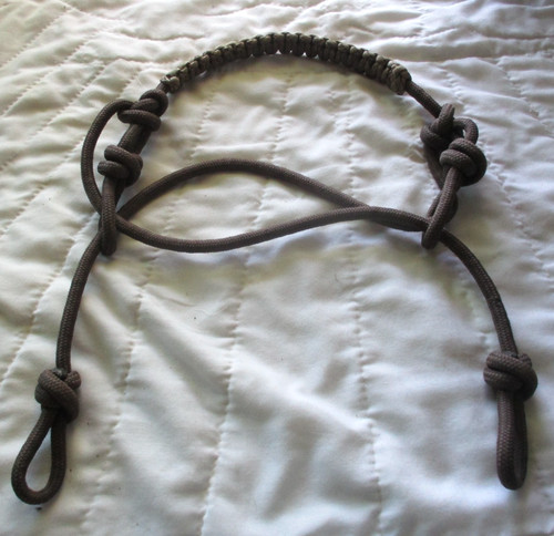 Side pull hackamore nylon - hackamore,