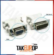 Adaptateur DVI-I Male vers VGA