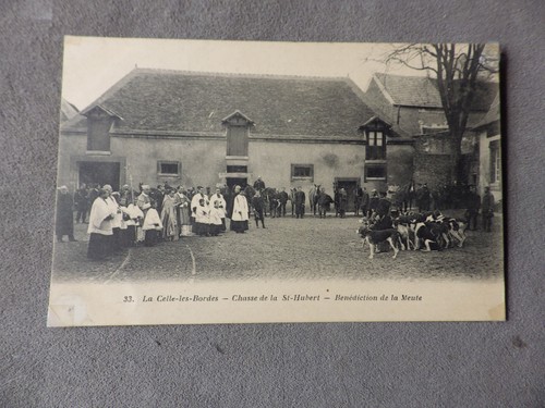 Cpa chasse courre en - cpa,