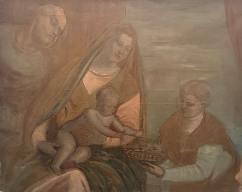 Tableau peinture ancienne