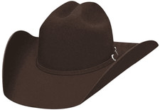 Chapeau Western Hat Western Hut En Feutre Bullhide Appaloosa 2X Choco