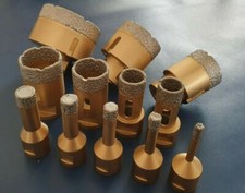 Diamant Mèche à Carrelage Couronne de Forage Fraise Diamantée Ø 6 - 82 Dalles