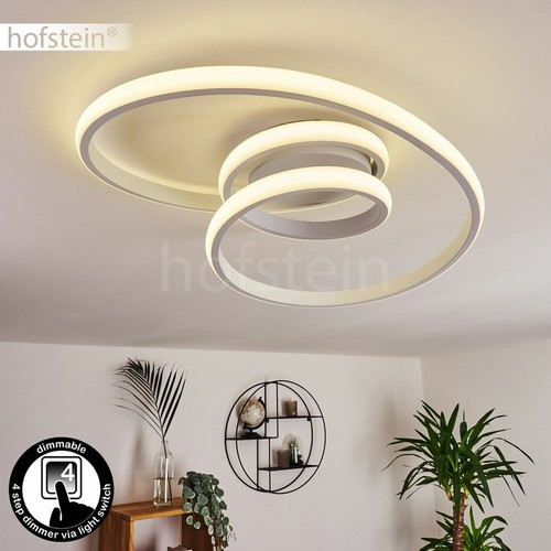 Plafonnier led lustre - led, blanc