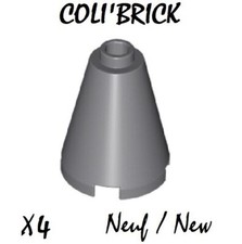 Lego 3942c - 4x Cone 2x2x2 -